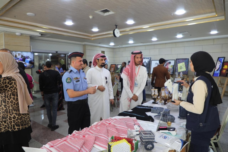 مراكز الإصلاح تشارك بمهرجان عشتار الدولي بمعرض 