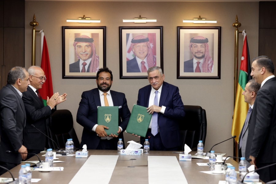 الجامعة الأردنية توقّع مذكرة تفاهم مع شركة 