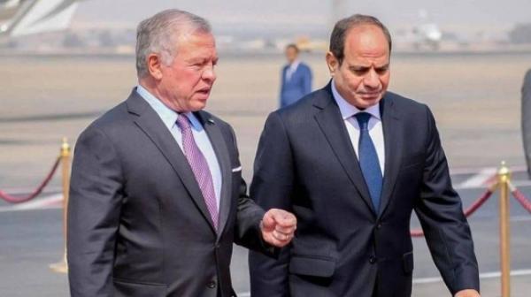 #عاجل..الملك يبحث مع السيسي الجهود المبذولة لإنهاء الحرب على غزة واستئناف دخول المساعدات الإنسانية