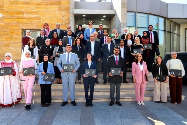 مشاركة عمان الاهلية بحفل تخريج الفوج الثاني من برنامج “نشامى”