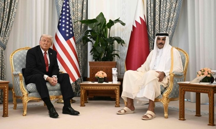 ترامب يصل قطر في أول زيارة.. ومصادر تتحدث عن نقاشات موسعة بشأن سوريا وغزة