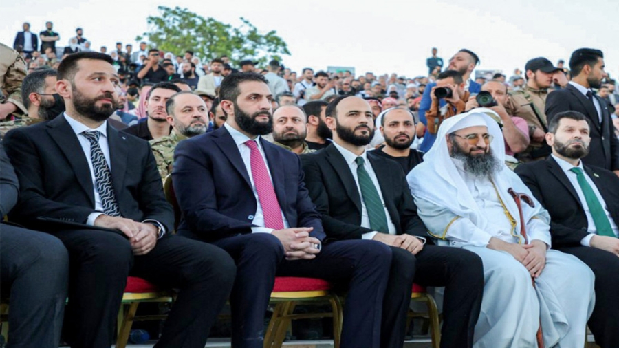 الشرع: إعادة بناء سوريا 