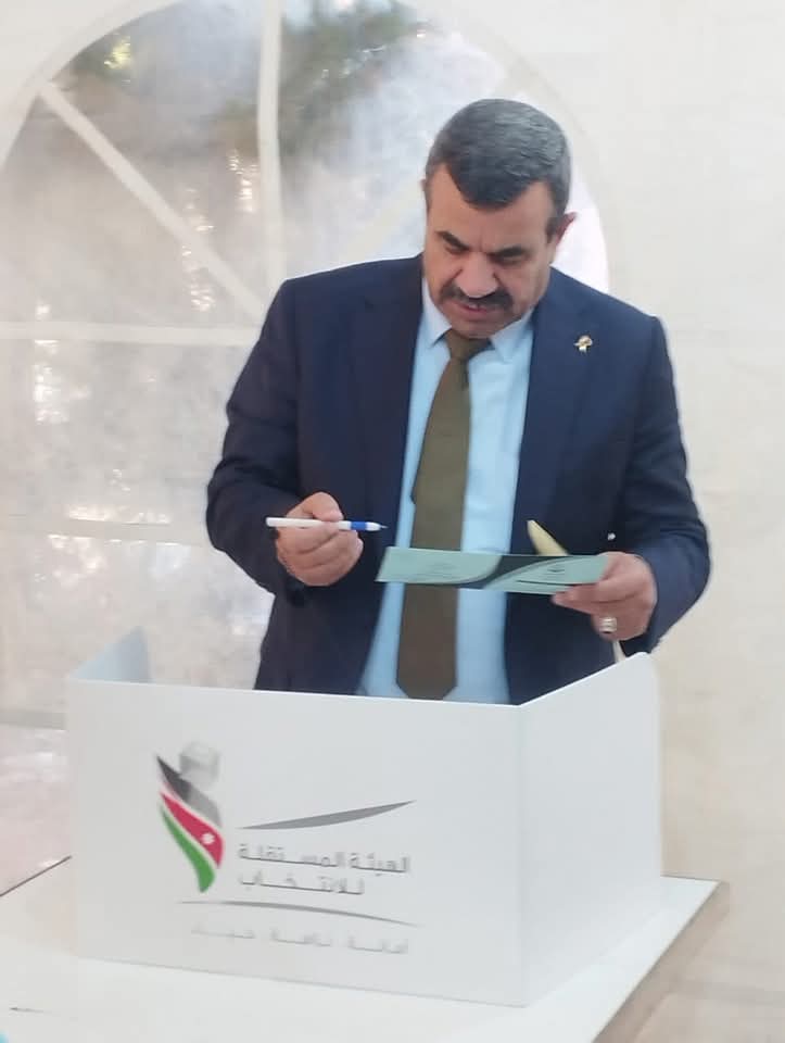 العماوي يشارك في انتخابات مجلس نقابة المحامين الأردنيين للدورة 2025–2028