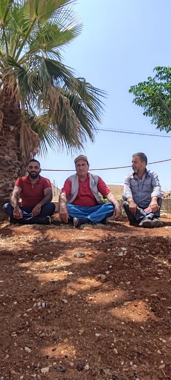 الرواشدة يعايد حراس المركز الوطني ويشيد بتفانيهم والتزامهم الوطني