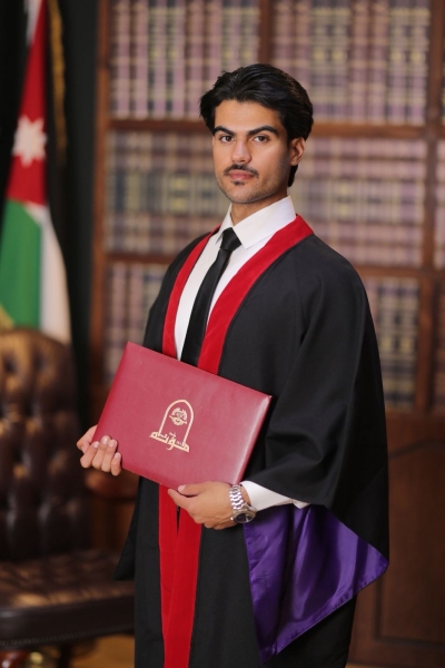 خليل المجالي …..مبارك التخرج 
