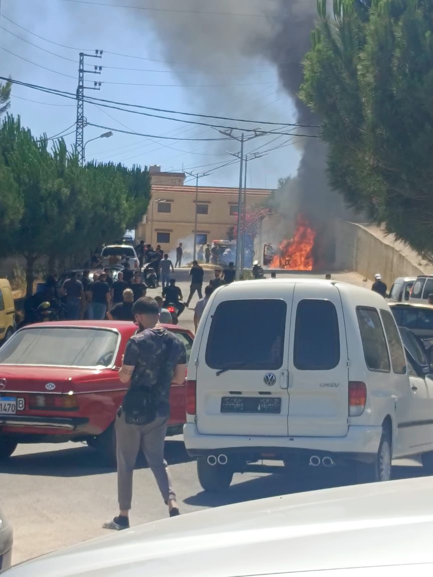 غارة جوية مزدوجة تستهدف مدينة بنت جبيل وصواريخ تسقط قرب المعهد المهني