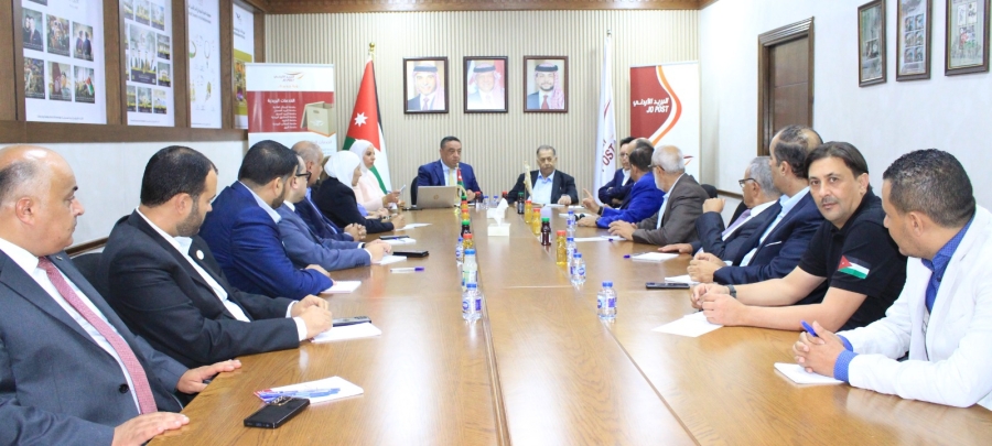 جماعة عمان لحوارات المستقبل تزور البريد الأردني. 