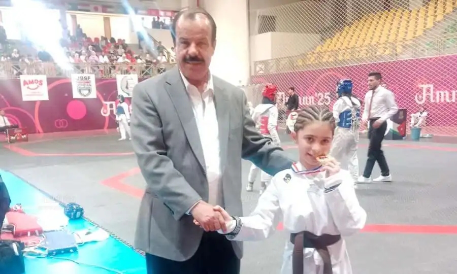 سلمى مهند الناظر.. مبارك الميدالية الذهبية