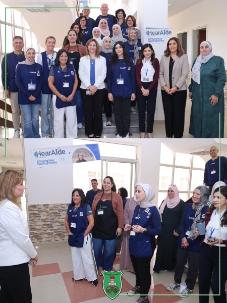 الجامعةُ الأردنيّة: تركيب سماعات طبيّة ل21 مستفيدًا من ضعاف السّمع خلال يومٍ طبيٍّ بالتعاون مع منظّمة HearAide الدوليّة