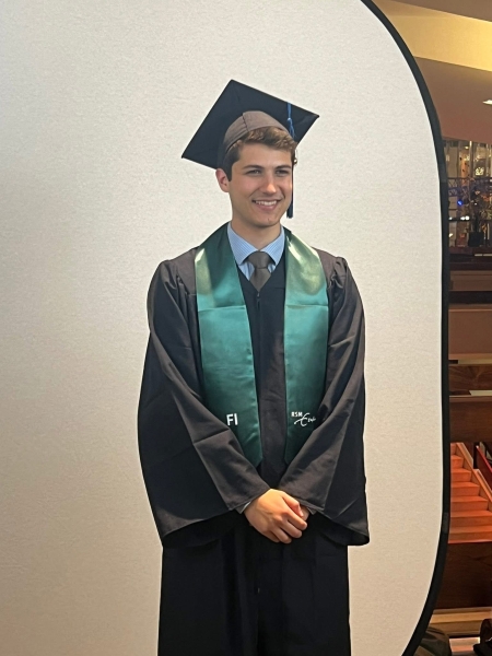 يوري عدنان السواعير يحصل على الماجستير من جامعة إراسموس الهولندية في التمويل والاستثمار