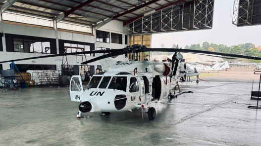 عاجل…وحدة الطائرات العمودية الأردنية في الكونغو تجتاز تفتيش الجاهزية القتالية الأخير