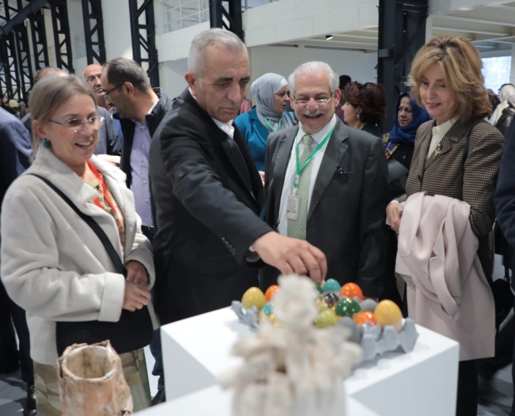 افتتاح مهرجان الخزف والفخار الدولي الأول