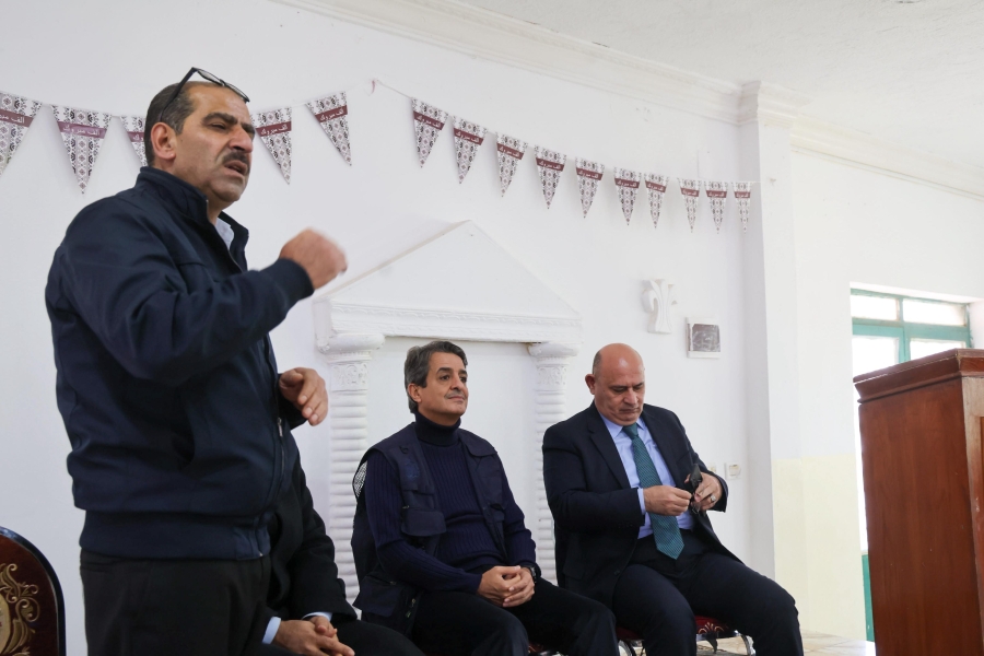 وزير الشباب يلتقي الفعاليات الشبابية والرياضية في محافظة جرش في اليوم الشبابي المفتوح. 