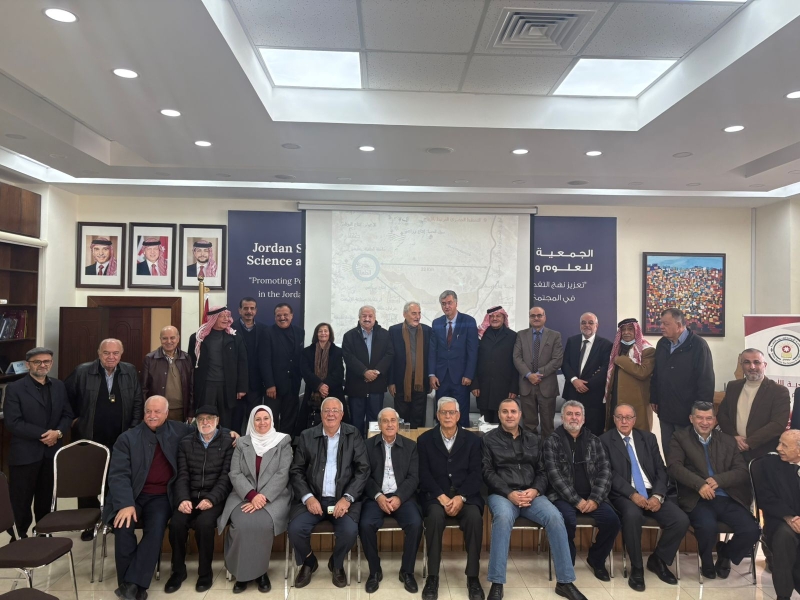 الكلالدة يحاضر بالأردنية للعلوم والثقافة حول مدينة عمرة من منظور فني شامل