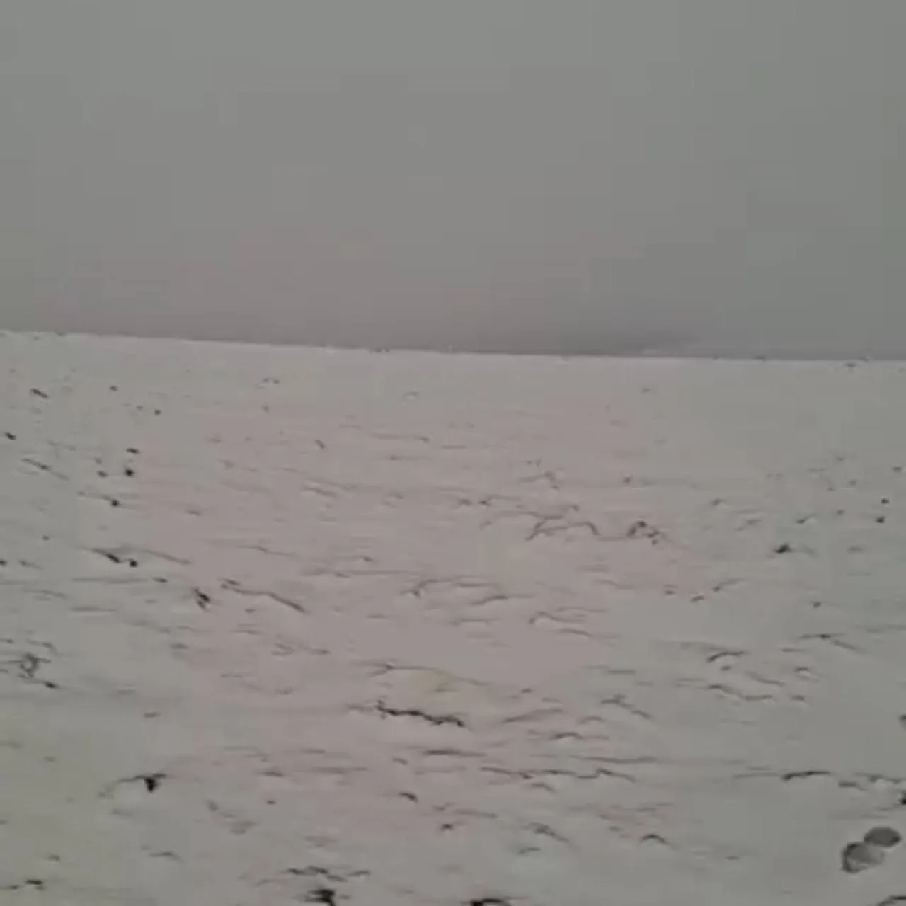 تساقط زخات ثلجية على بعض المرتفعات الجنوبية