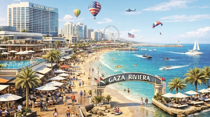 بـ112 مليار دولار .. خطة تحويل غزة لـ