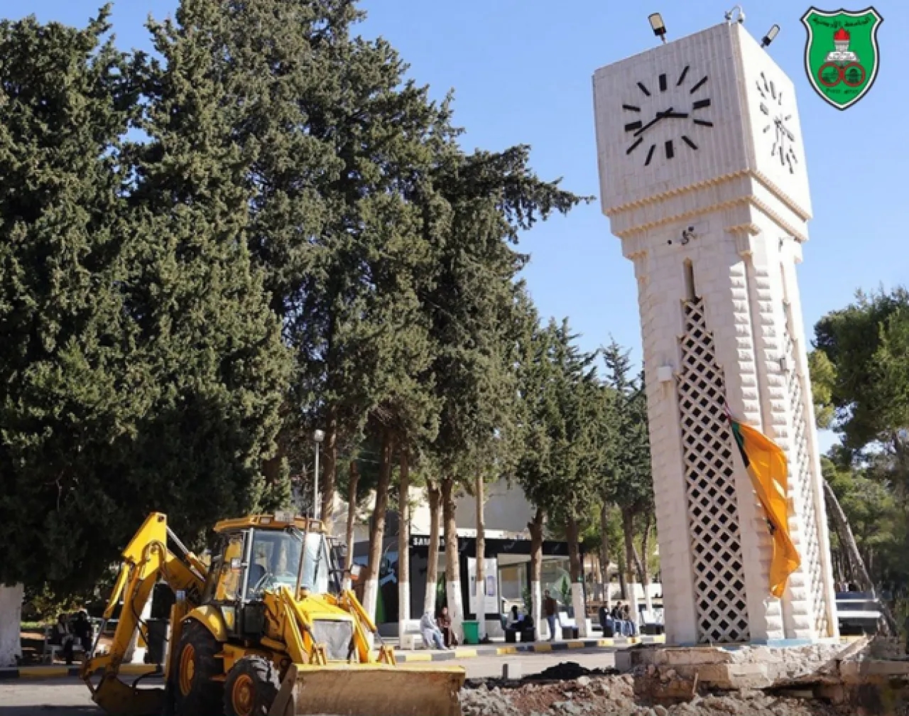 إغلاق محيط برج الساعة في الجامعة الأردنية #عاجل