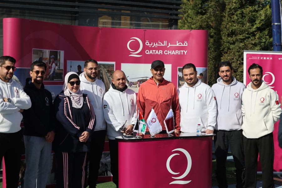 السفارة القطرية في الأردن تحتفل باليوم الرياضي (صور)