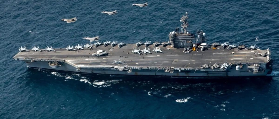 #عاجل..أكبر حاملة طائرات في العالم في طريقها إلى الشرق الأوسط
