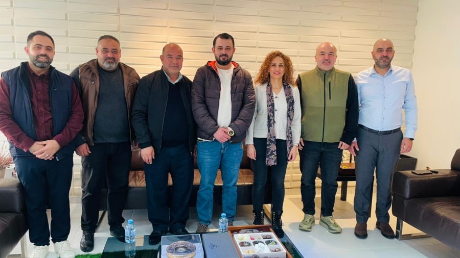 أولى الزيارات الميدانية للرئيس الجديد لنادي اتحاد الرمثا