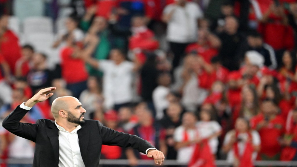 المغرب يقيل وليد الركراكي ويعين محمد وهبي مدربا جديدا