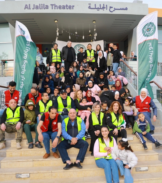 رابطة اللاعبين الاردنيين الدوليين الثقافية تنظم إفطاراً رمضانياً للمرضى والمصابين من أهل غزة الذين يتلقون العلاج في الأردن