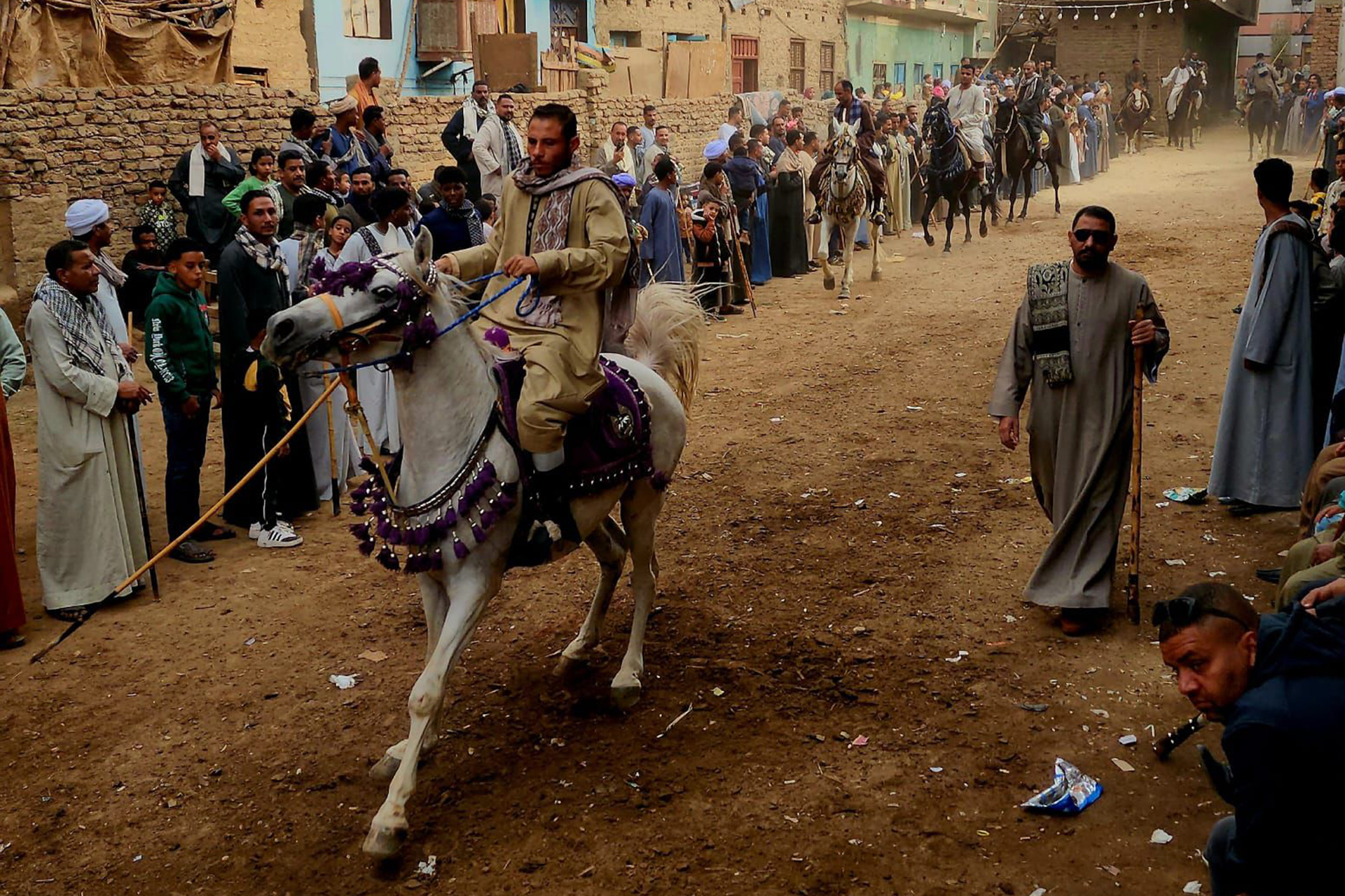 المرماح: صهيل الخيل والمزمار يحيي تراث صعيد مصر في رمضان
