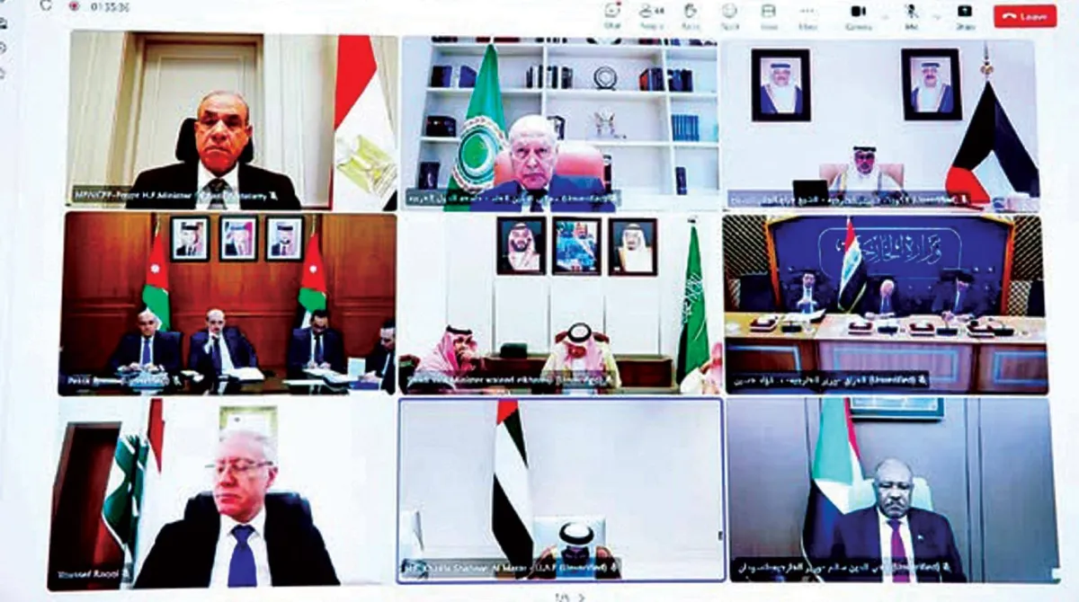 الوزراء العرب يدعمون الرد على اعتداءات ايران