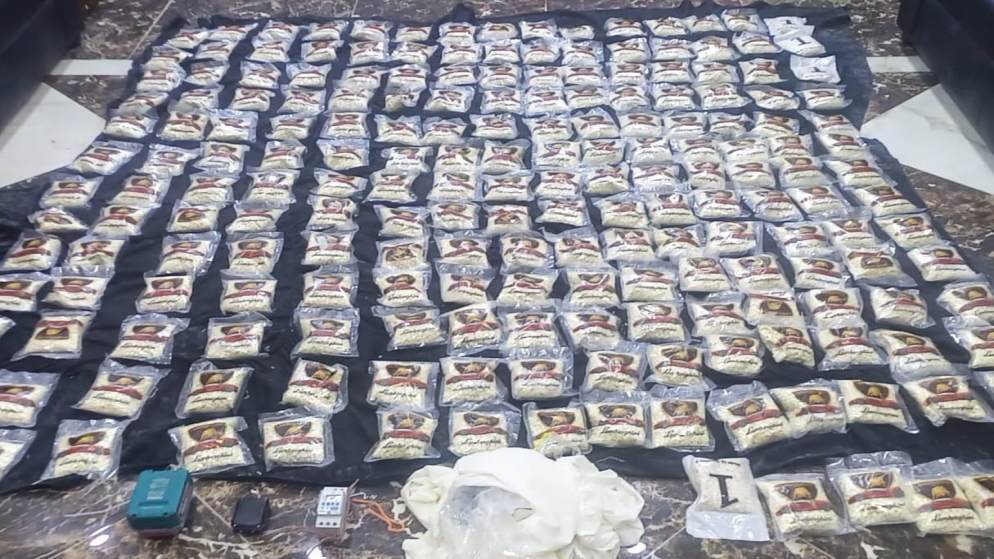 الجيش الاردني يحبط تهريب مخدرات بالبالونات