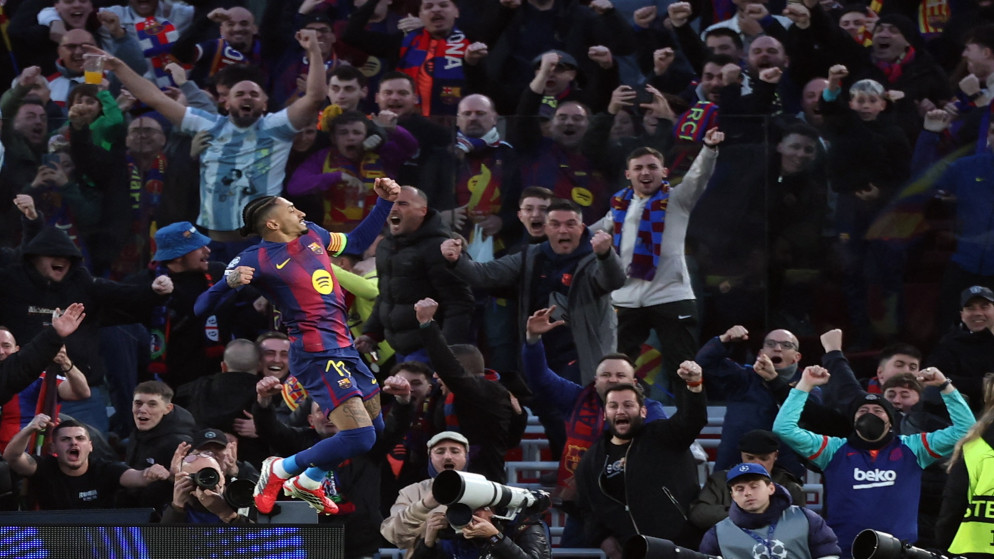 برشلونة يسحق نيوكاسل بسباعية ويتأهل لدور الثمانية في دوري الابطال