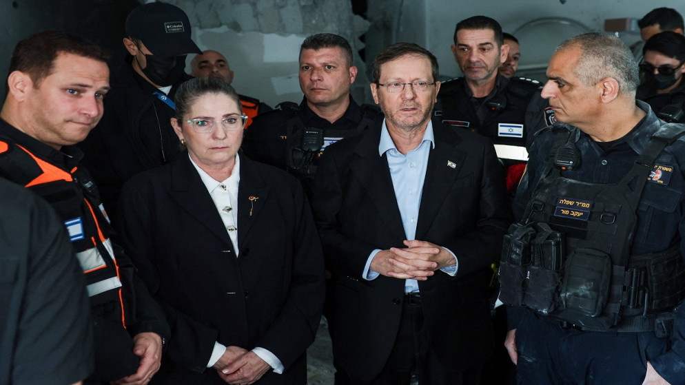 الرئيس الإسرائيلي يتوعد إيران بدمار أكبر