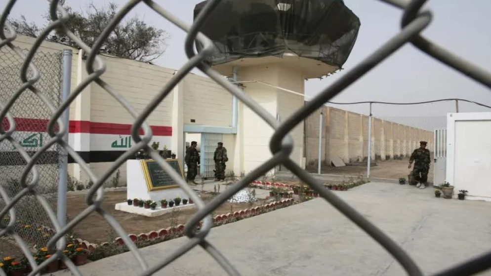 العراق قلق ازاء هجمات المسيرات قرب سجن يضم ارهابيين