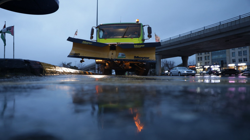 امانة عمان تعلن الطوارئ القصوى تحسبا للمنخفض الجوي