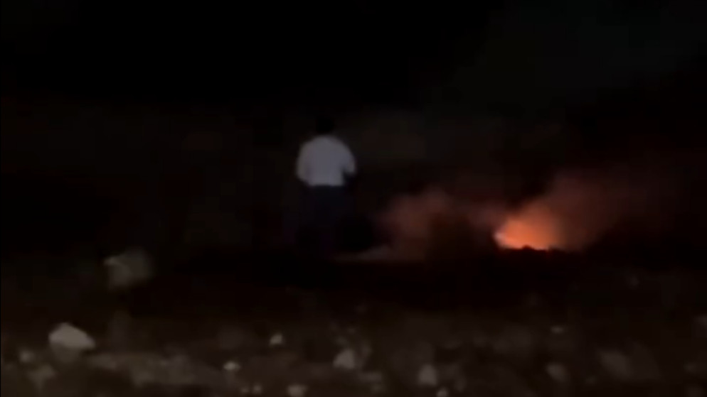 سقوط شظية في مرج الحمام دون اصابات