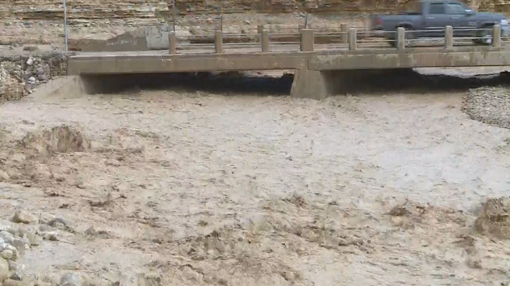 تحذير من سيول الاغوار الجنوبية حتى صباح الجمعة