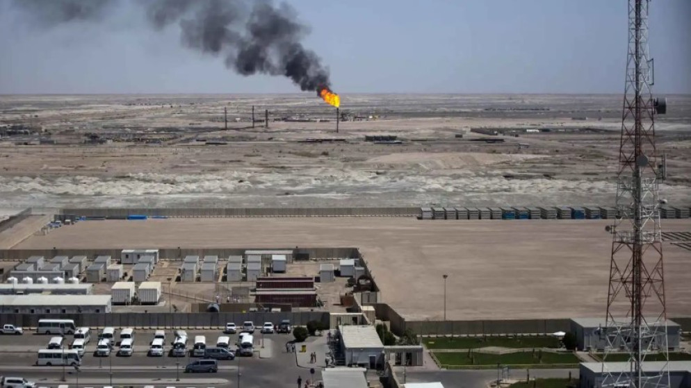 سقوط طائرة مسيرة في حقل مجنون النفطي بالبصرة