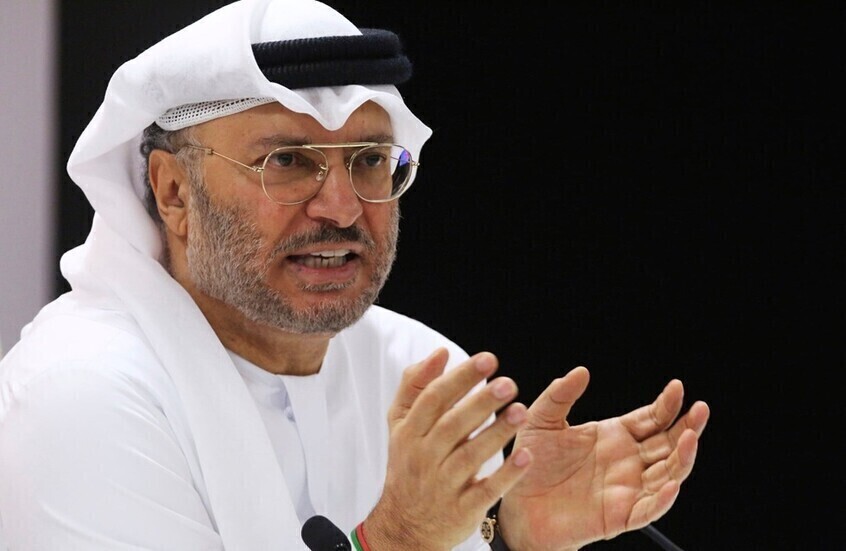 قرقاش: الامارات تواجه عدوانا ايرانيا وحل سياسي يضمن امن المنطقة