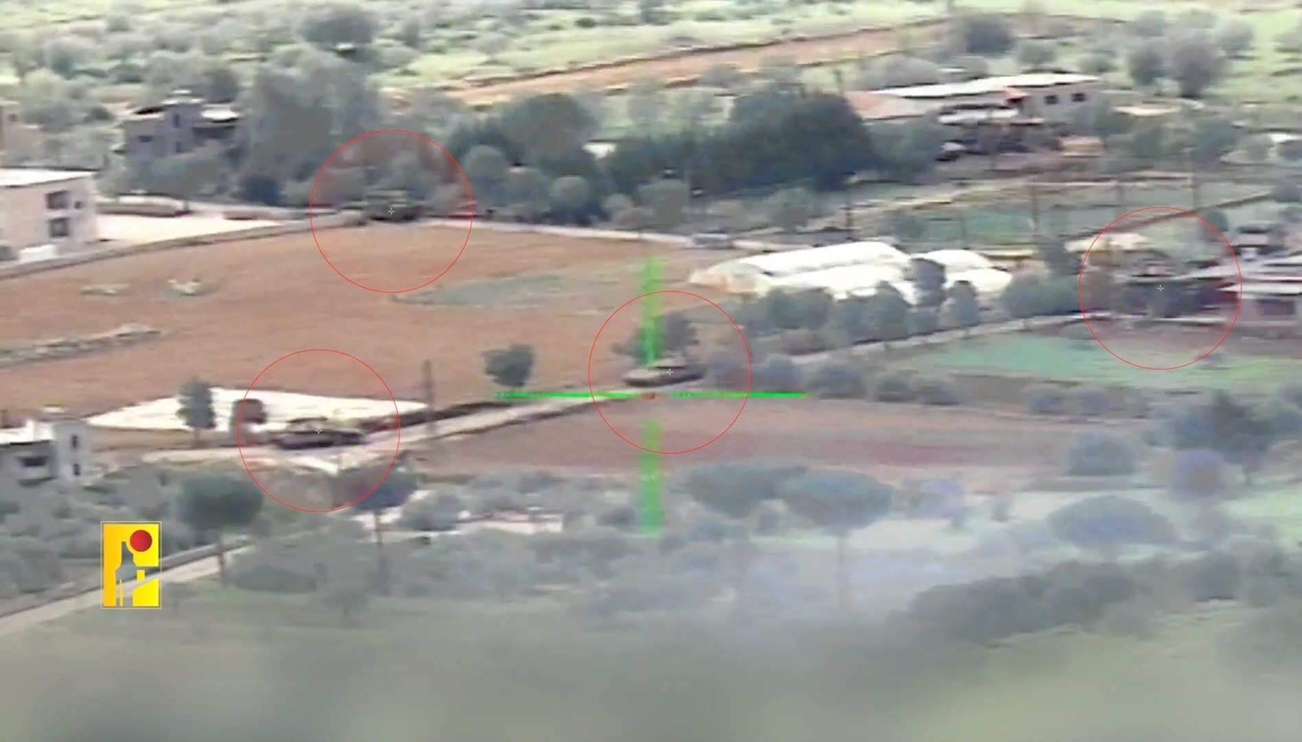 حزب الله يستهدف دبابة ميركافا ويوقع قتلى وجرحى في نهاريا