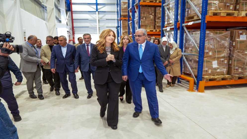 الاردن يعزز مخزونه الدوائي بمستودعات إقليم الوسط الجديدة
