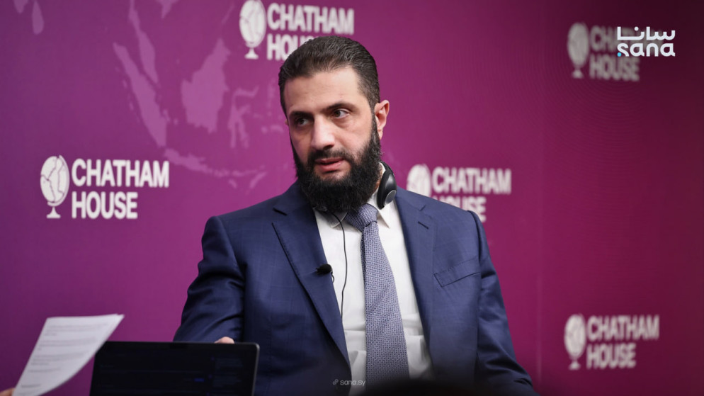 الشرع: سوريا تنأى بنفسها عن صراعات المنطقة