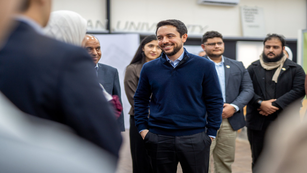 ولي العهد يؤكد أهمية تمكين الشباب في الجامعة الالمانية