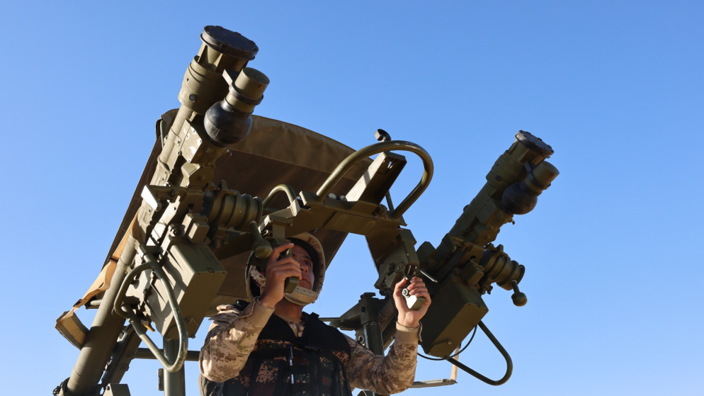 القوات المسلحة الاردنية تنفي استهداف اراضي المملكة