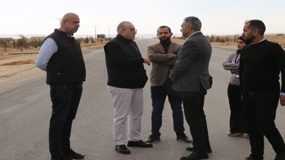 وزير الاشغال يتفقد مشاريع حيوية في معان والكرك