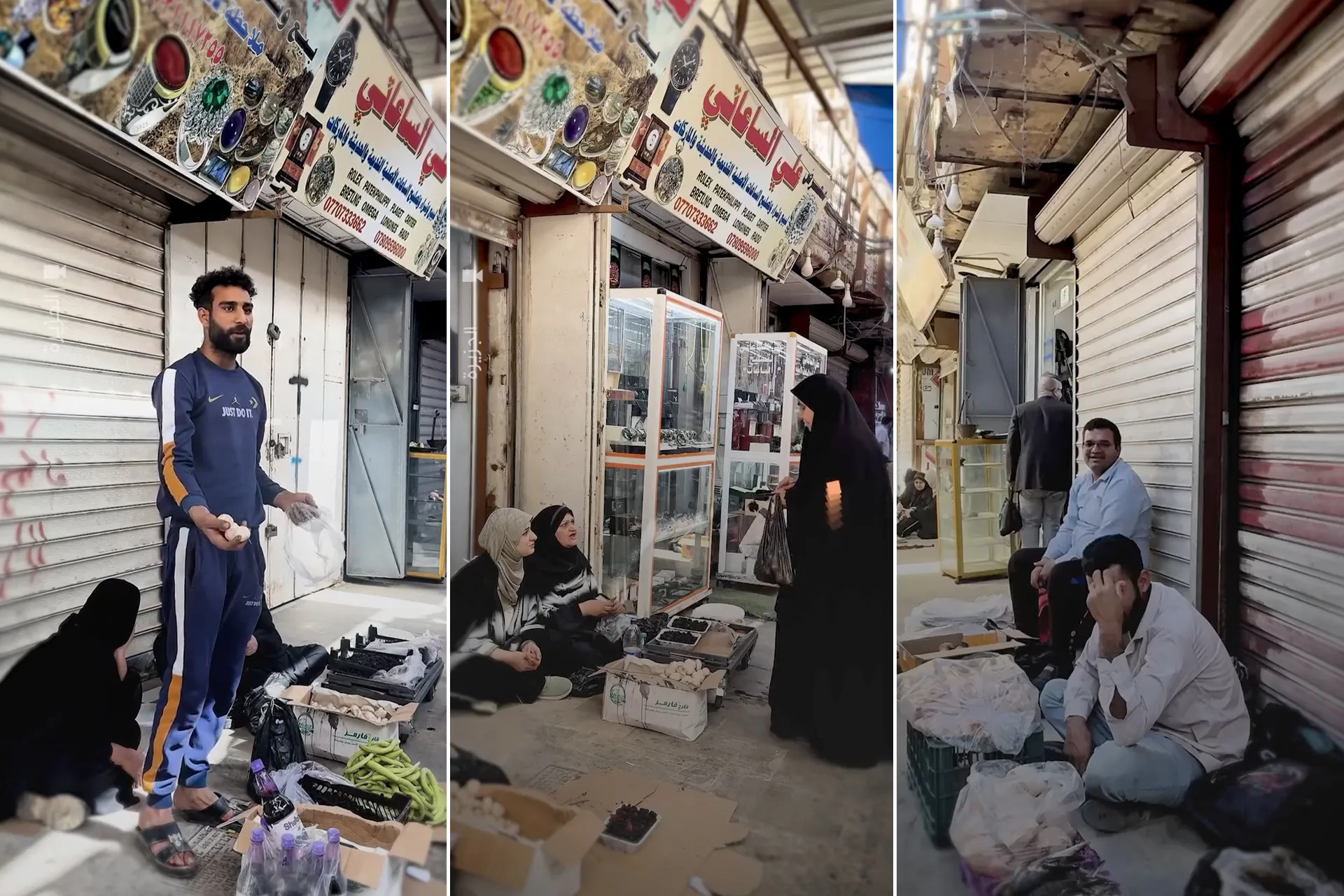 البصرة ملاذ آمن للباعة الإيرانيين الهاربين من الغلاء