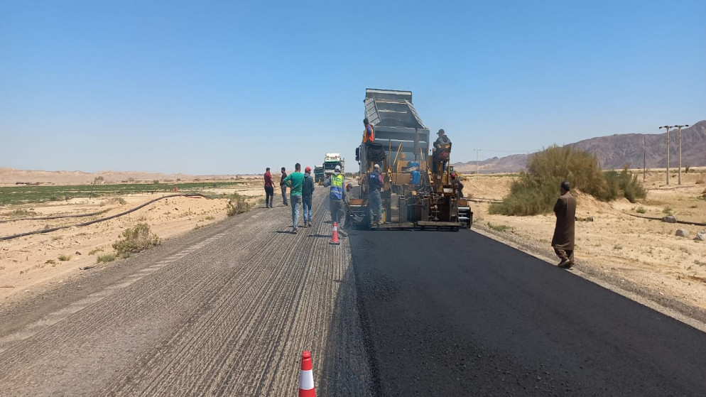 إطلاق المرحلة الثالثة لصيانة طريق وادي عربة لتعزيز السلامة المرورية