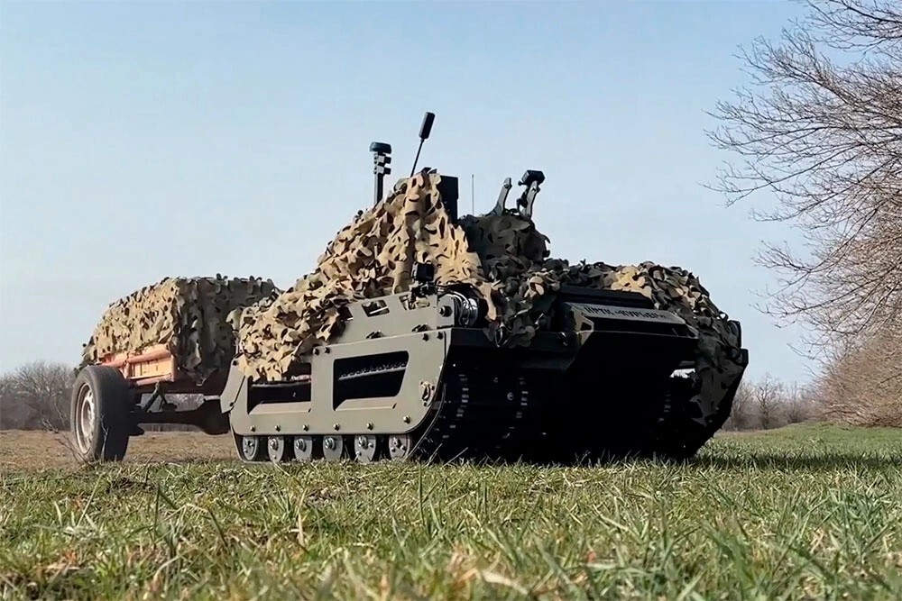 روسيا تطور منصة كورير الروبوتية لزيادة كفاءة النقل في العمليات العسكرية