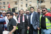 نظّمت شركة كهرباء إربد موكبًا احتفاليًا بمناسبة يوم العلم في محافظة اربد بالسيارات 