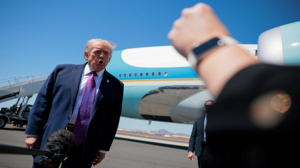 ترامب يكشف عن نهاية الحصار على إيران عند توقيع الاتفاق