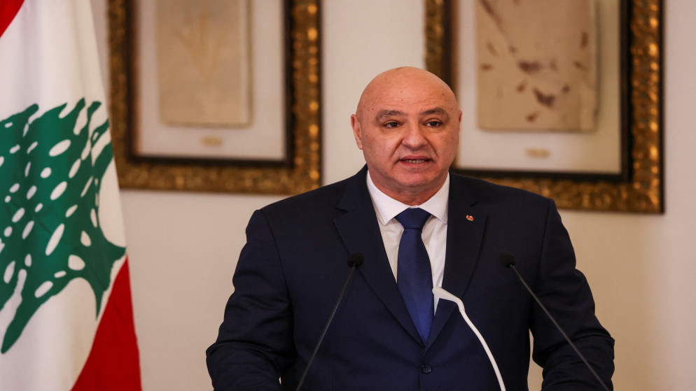 الرئيس اللبناني يؤكد على حقوق لبنان ويشدد على الوحدة الوطنية