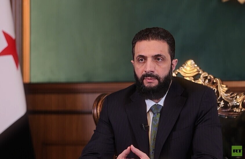 الشرع يؤكد عدم شرعية اعترافات إسرائيل بالجولان السوري المحتل